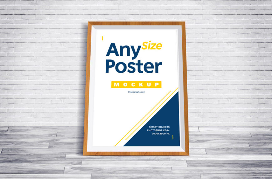 Poster Frame Mockup Set - Mockup World