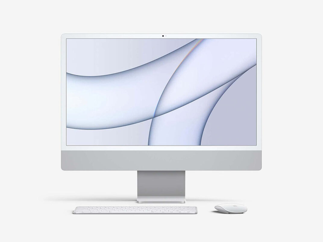 24-inch iMac (2021) Mockup Set - Mockup World