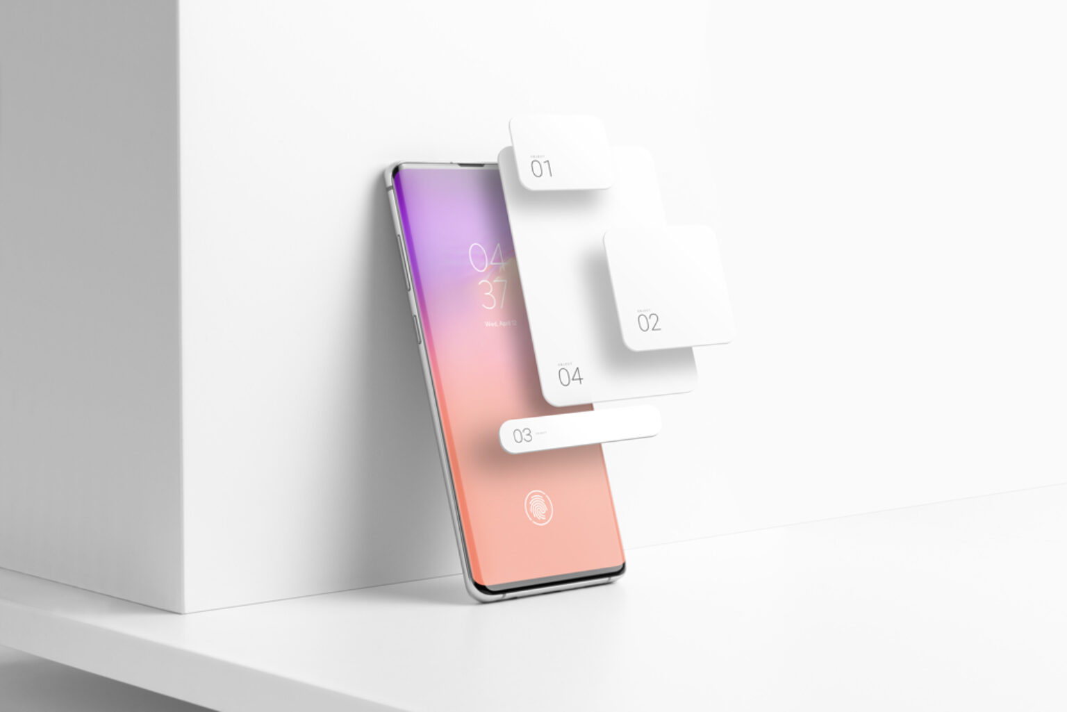 Samsung Galaxy S10 Plus With Extra Screens Mockup Mockup World 7423