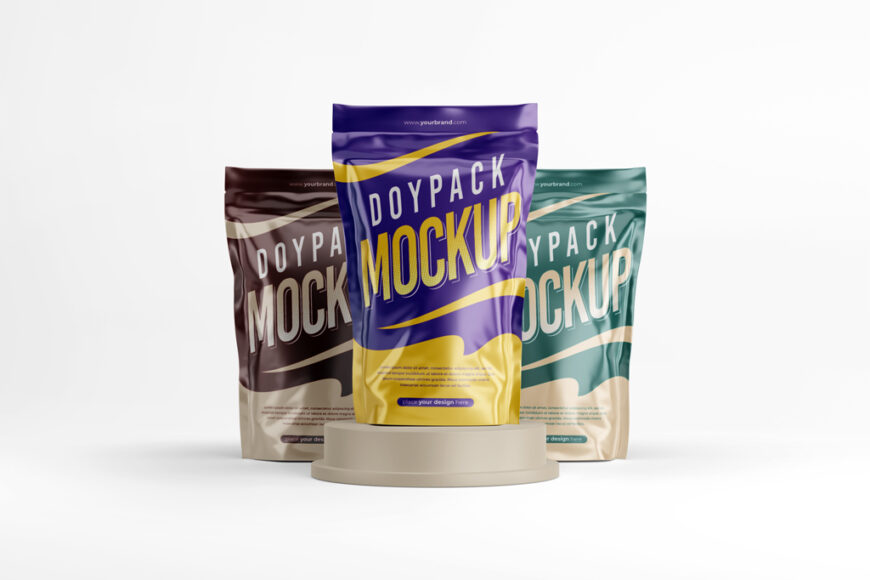 Doy Pack Mockup   Mockup World