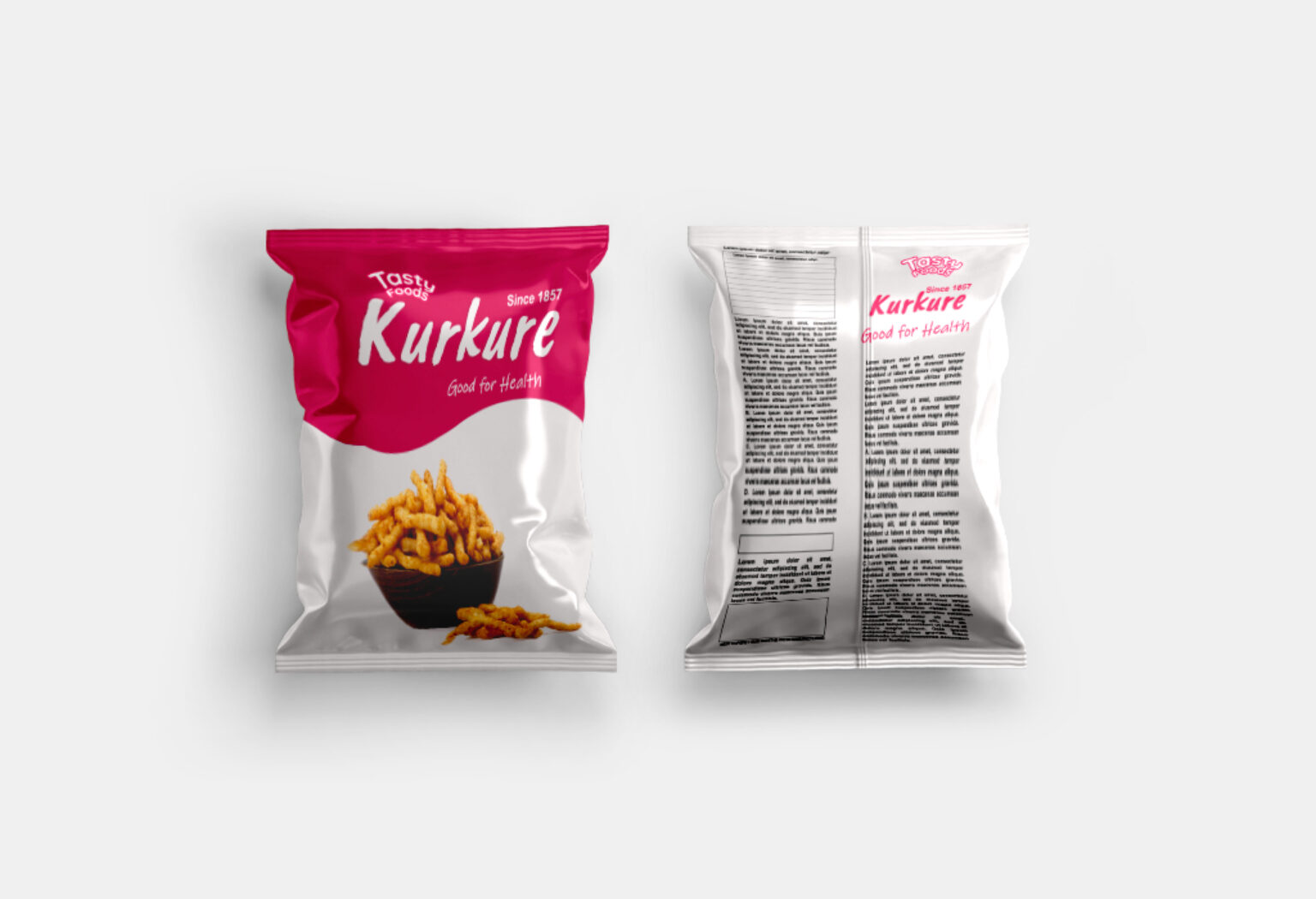 Chips Bag Mockup Set   Mockup World