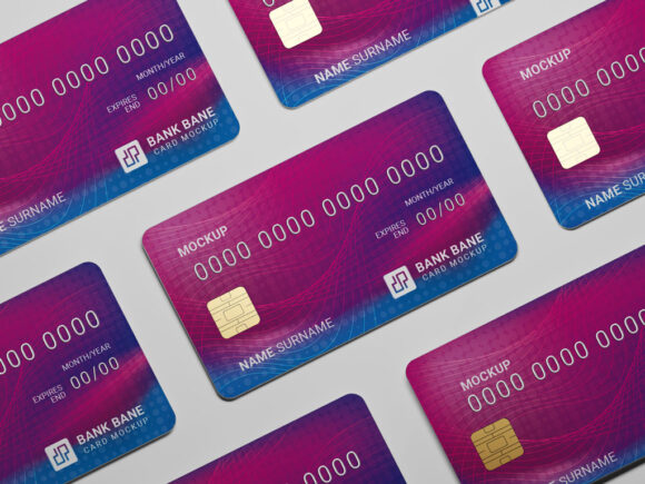 Bank Cards Mockup - Mockup World