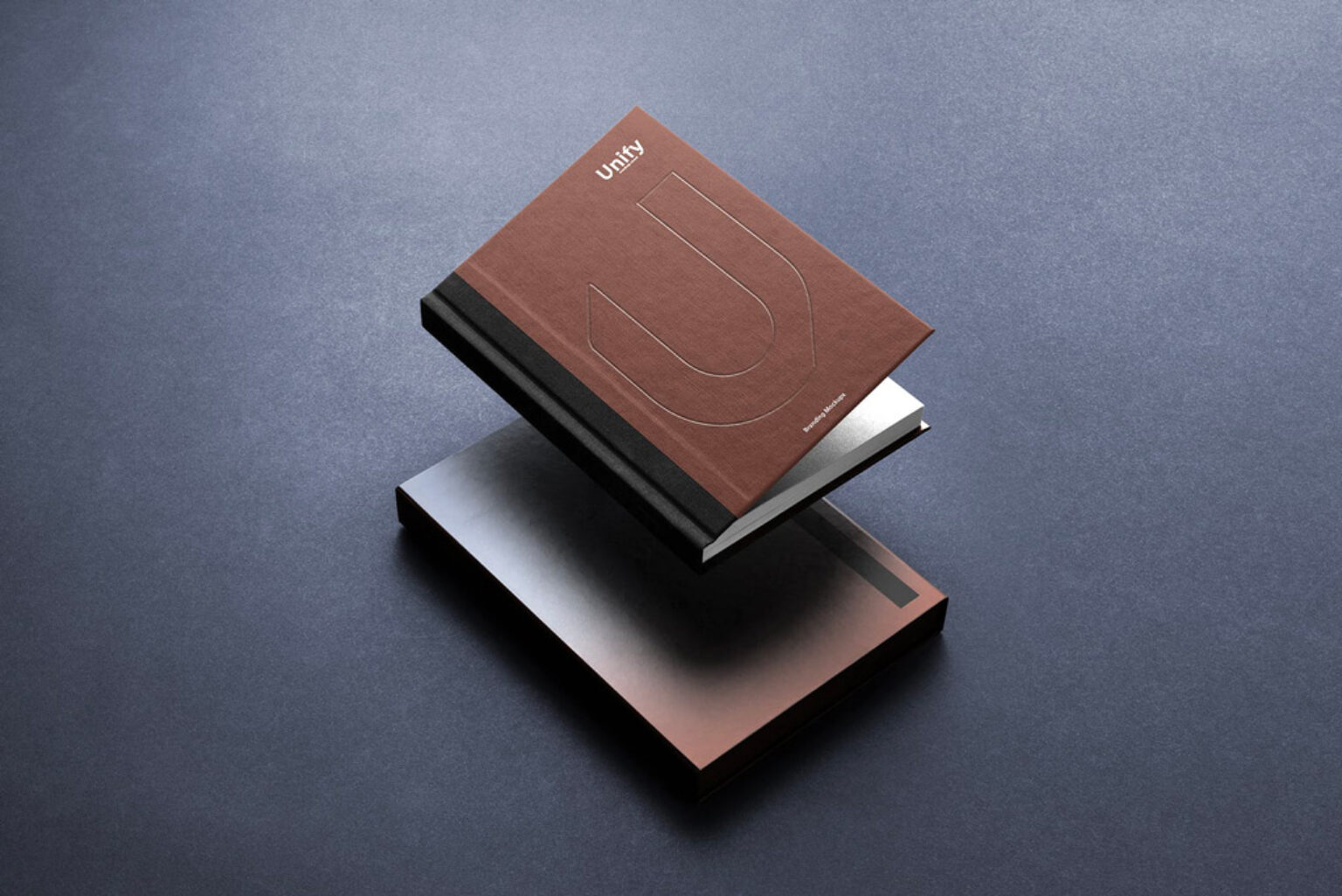 Hardcover Notebook Mockup   Mockup World