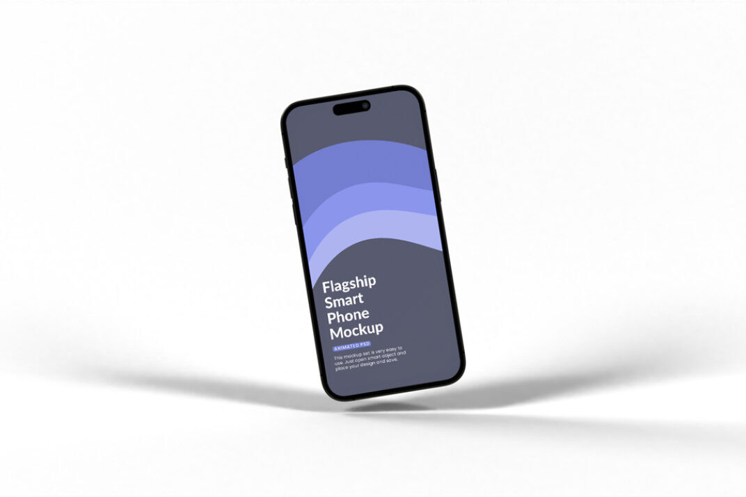 Animated iPhone 14 Pro Mockup - Mockup World