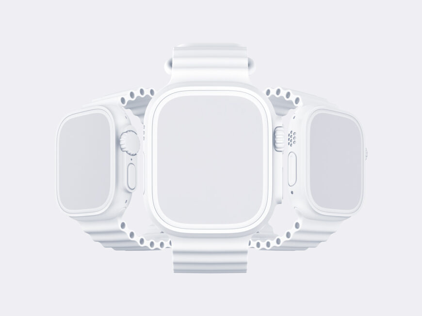 Apple Watch Ultra Mockup Set   Mockup World