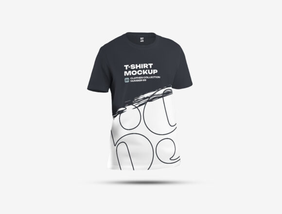 Men's T-Shirt (3D) Mockup - Mockup World