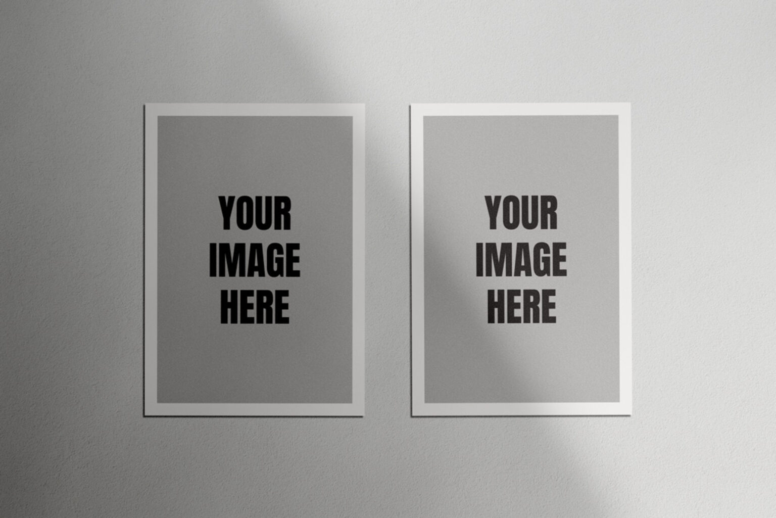 Two Posters Mockup - Mockup World