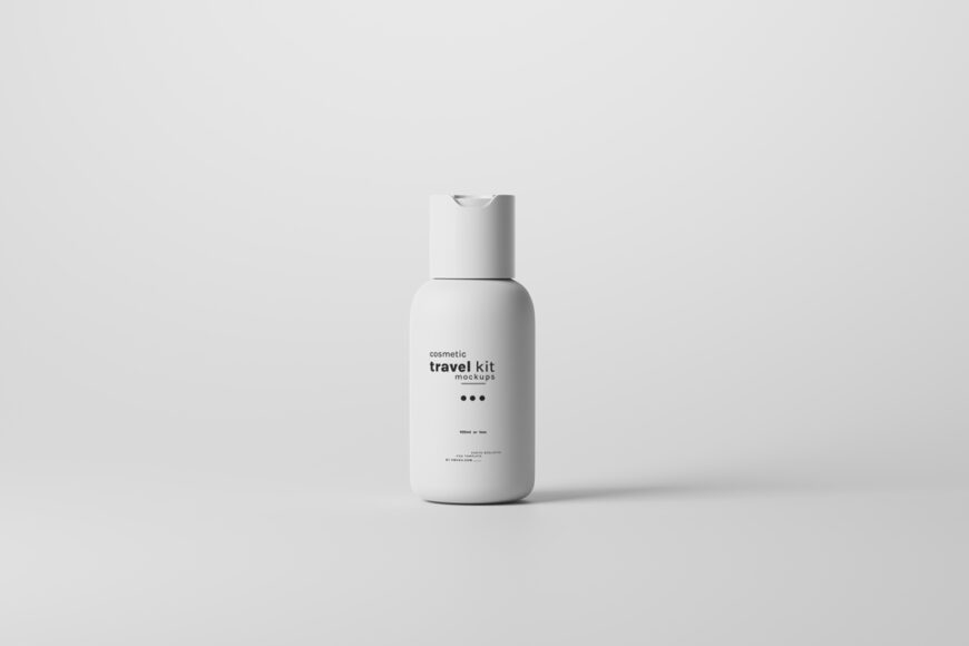 Small Cosmetic Bottle Mockup - Mockup World